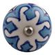 Blue Flower Ceramic Wine Stopper